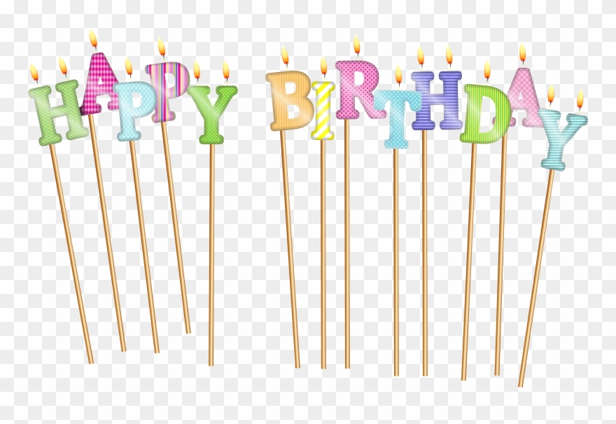 Transparent Birthday Candles Png Clipart
