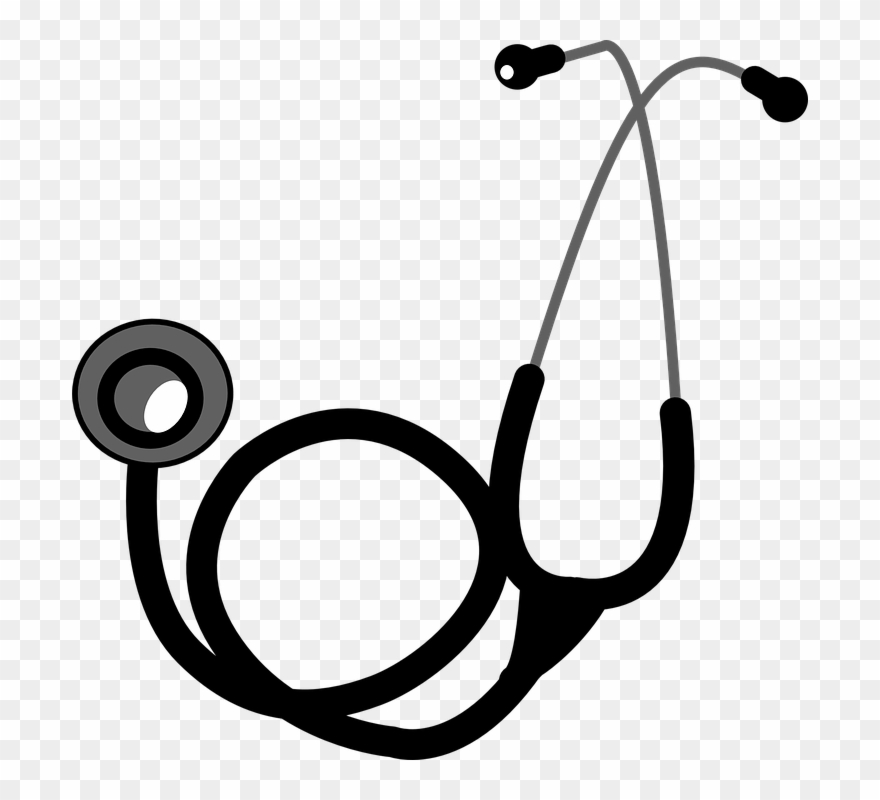 The Doctor Clipart Stethoscope - Doctor Tools Clip Art - Png Download