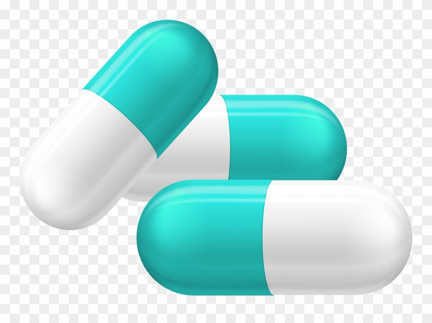 Medical - Pill - Transparent Background Medication Clipart - Png Download