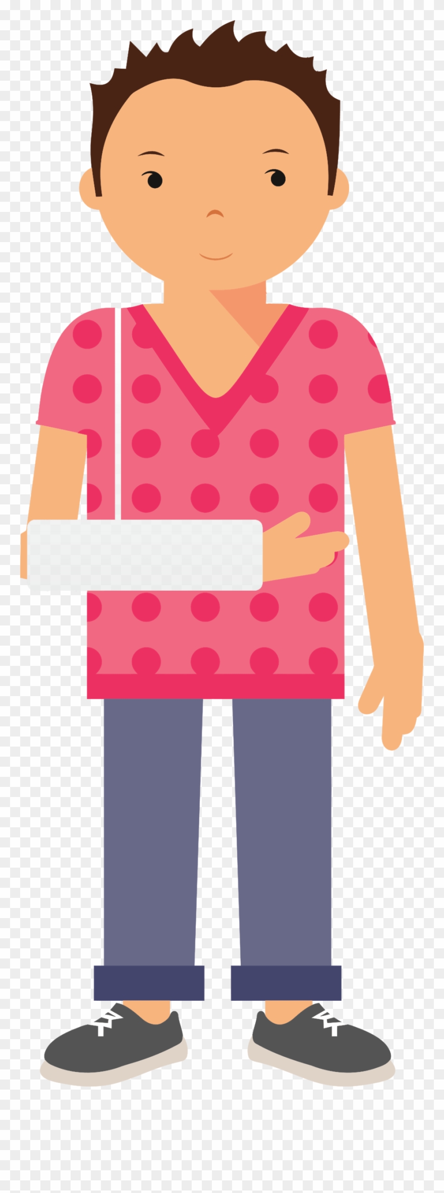 Broken Arm Clipart - Png Download