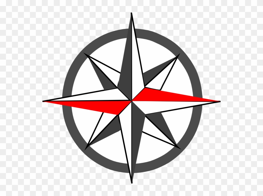 Compass Clipart Grey Free Clipart On Dumielauxepices - Png Download