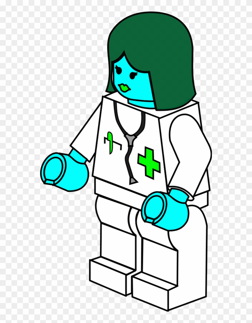 Doctor Female Lego Clipart