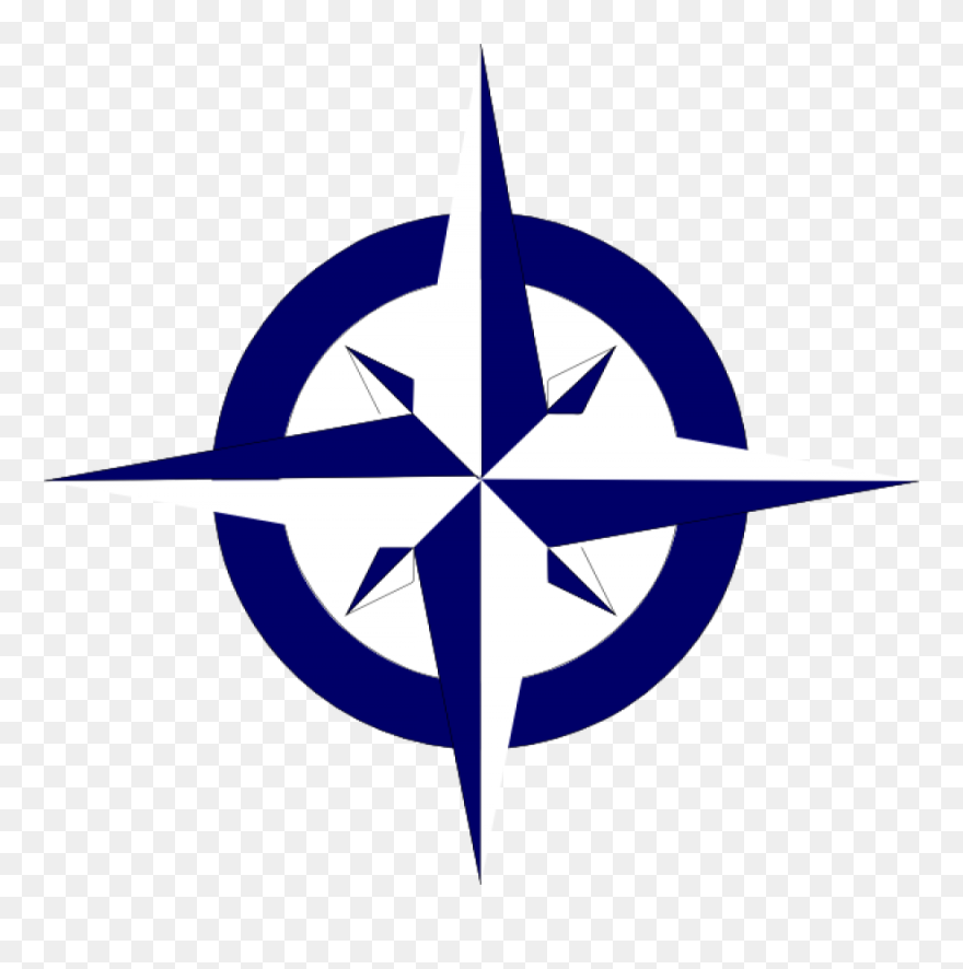 Compass Clipart Clear Background - Transparent Background Compass Clip Art - Png Download