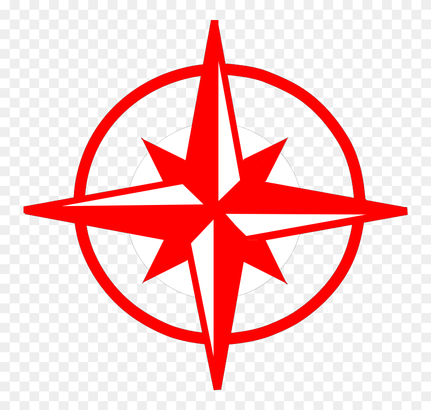 Compass Red Icon Png Clipart