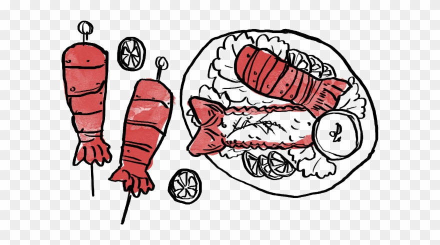 Clip Art Stock Crawfish Clipart Crayfish - Cartoon Cooked Lobster - Png Download