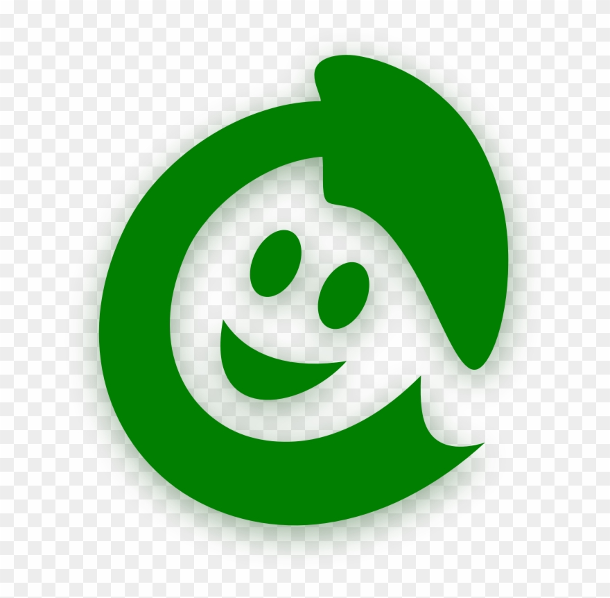 Happy Recycling - Smile Face Happy Logo Clipart