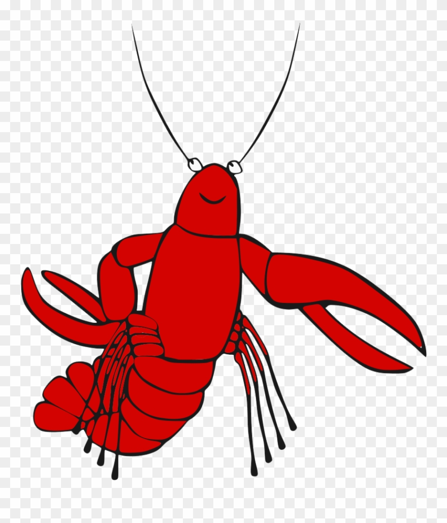 Crayfish Clipart Transparent - Crawfish Clip Art - Png Download