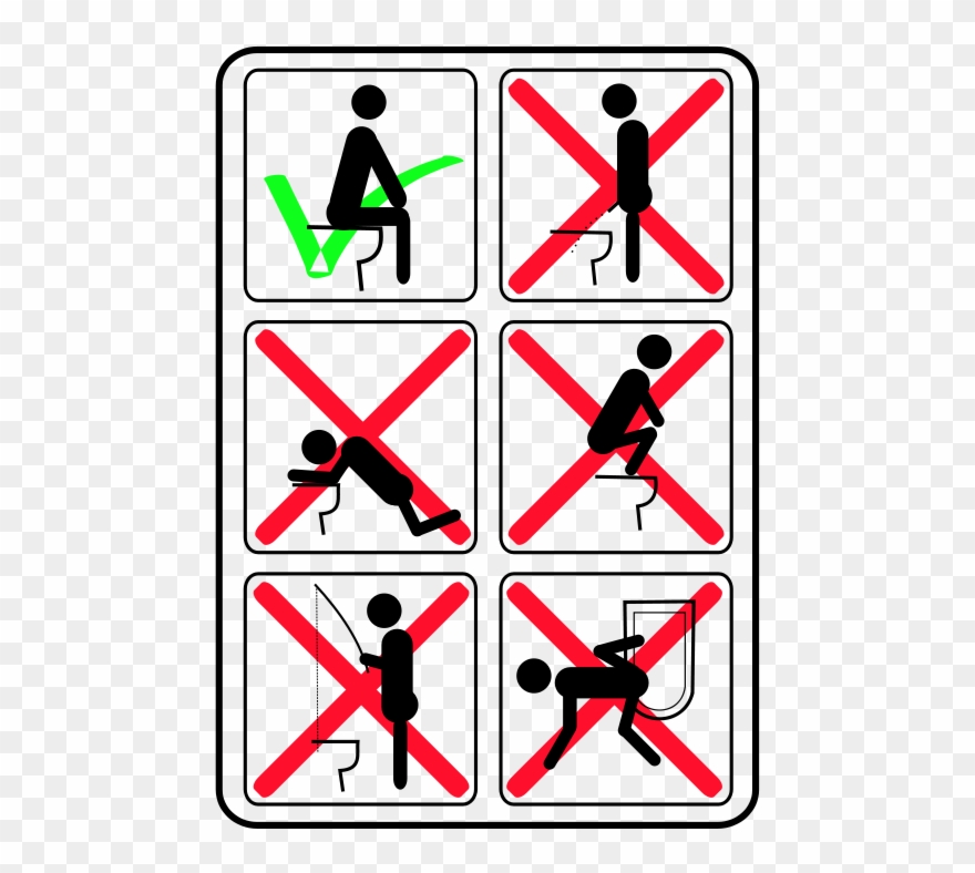 Use The Toilet Funny Clipart