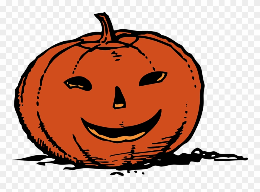 Clip Art Of Pumpkins - Halloween Emoji - Png Download