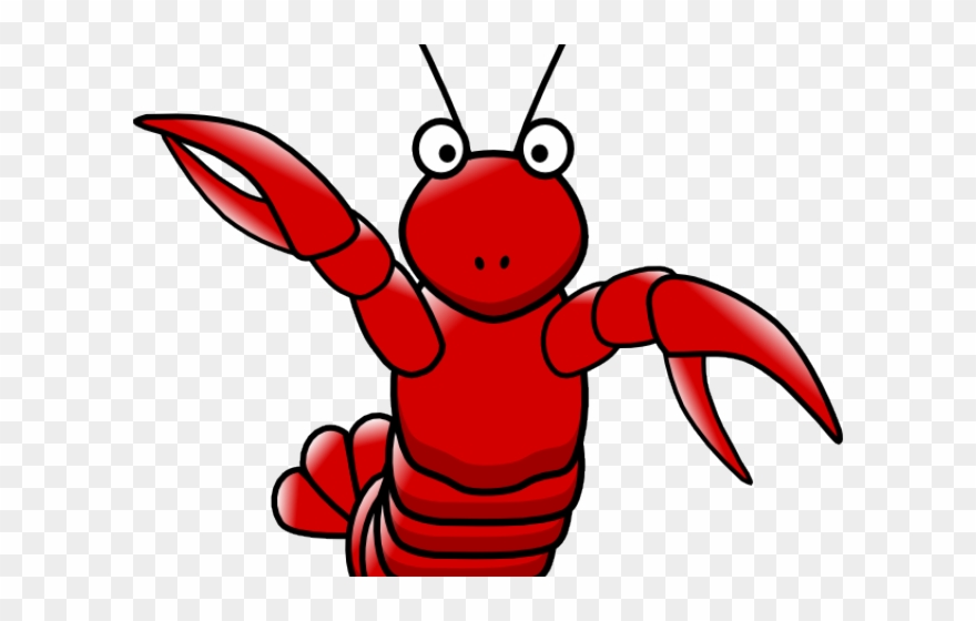 Crayfish Clipart Crawfish Beer - Cartoon Lobster Transparent Background - Png Download