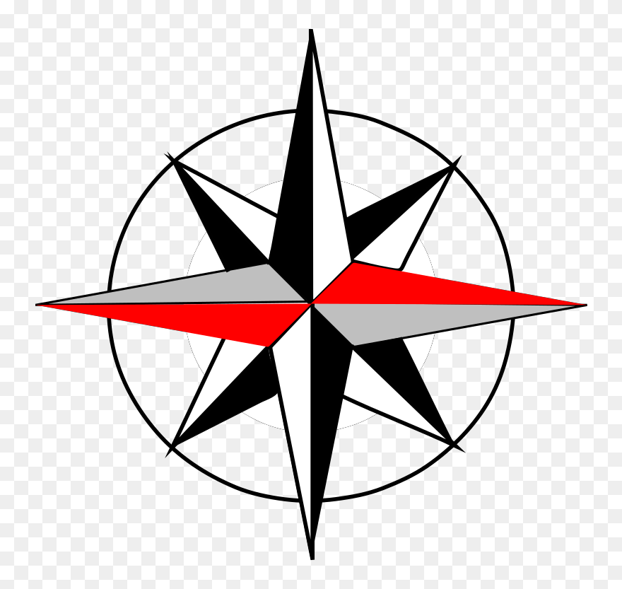 North South East West Compass Clip Art - Mandala Of Health Model - Png Download