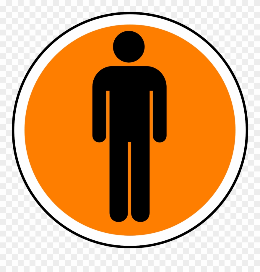 Human, Man, Sign, Symbol, Icon, Toilet - Likeness Of God Clipart