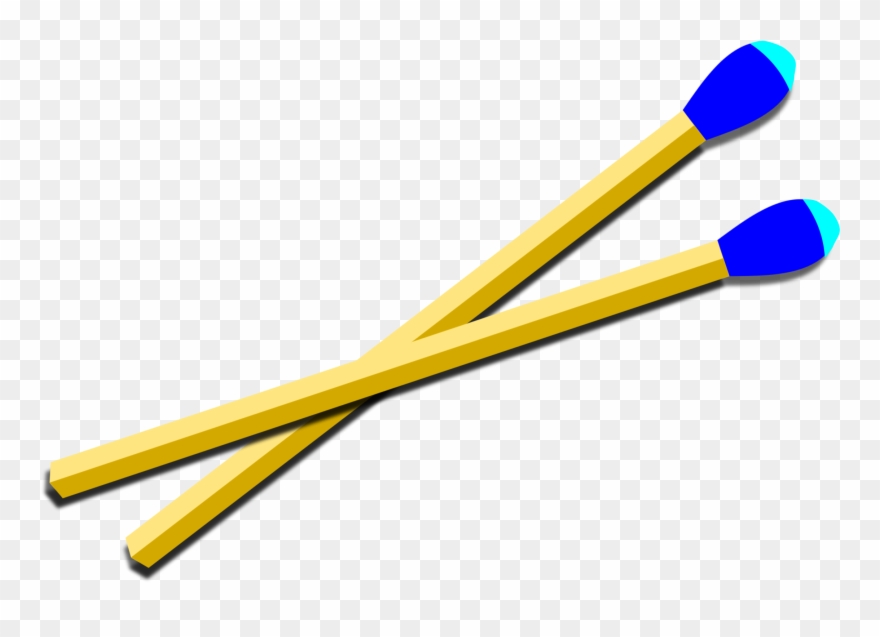 Clipart Kitchen Matches Strike Anywhere - Clip Art - Png Download