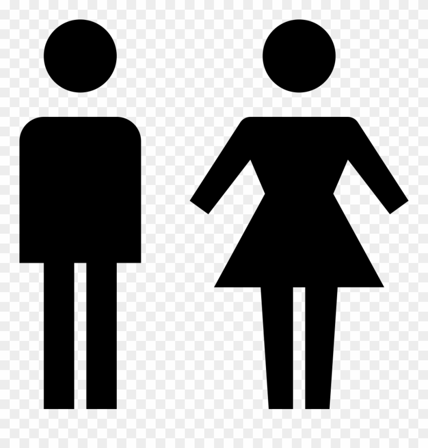 Man Woman Toilet Sex - Man And Woman Icon Png Clipart