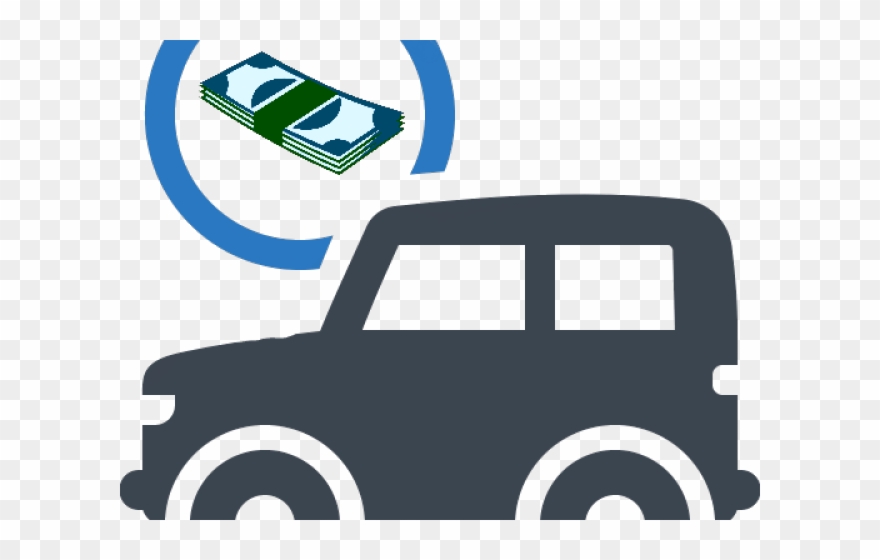 Auto Loan Clipart In Black And White - Png Download