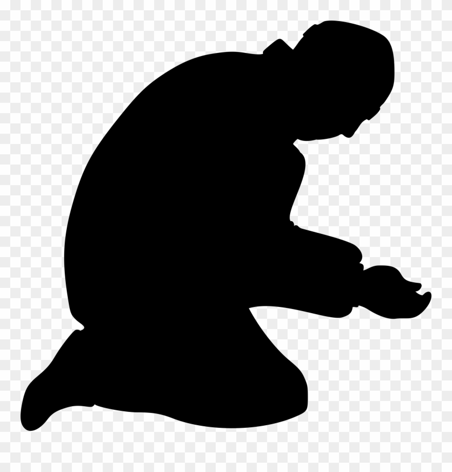 Dollar Clipart Silhouette - Beggar Clipart - Png Download