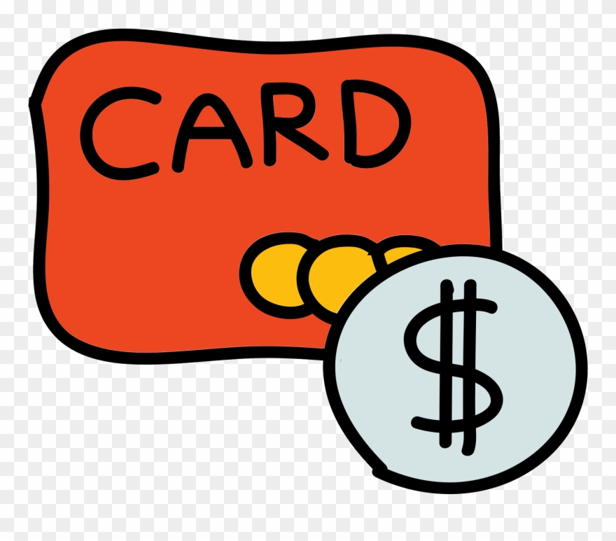 Bank Card Dollar Icon - Credit Card Clipart