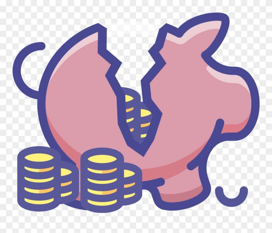 Clipart Money Banking - Piggy Bank - Png Download