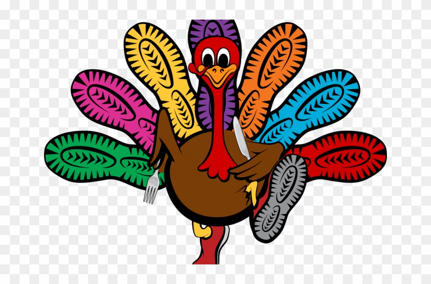 The Leftovers 10k / 5k Run - Running Turkey Clipart