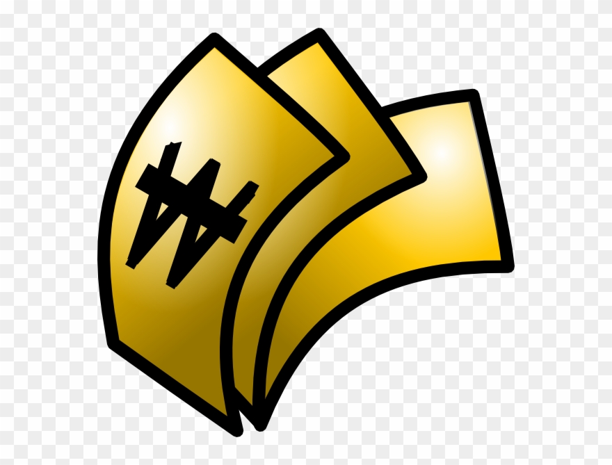 Theme Money Wons Clip - Png Download