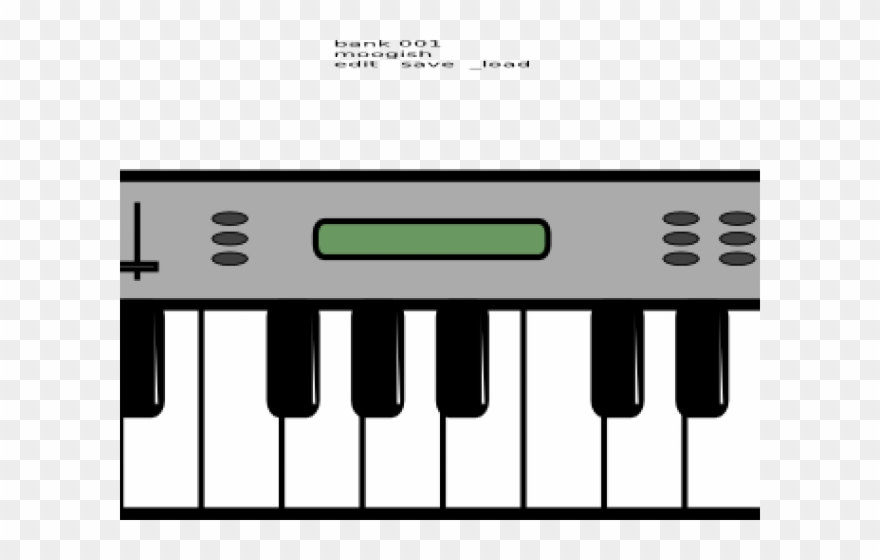 Keyboard Clipart Vector Computer - Clip Art - Png Download