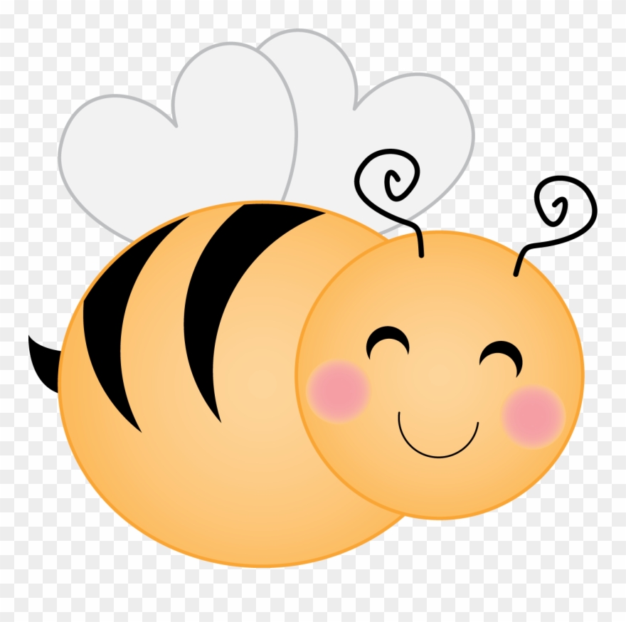 Abelhinhas Bee Png Minus Embrodier Pinterest Bees - Clip Art Transparent Png