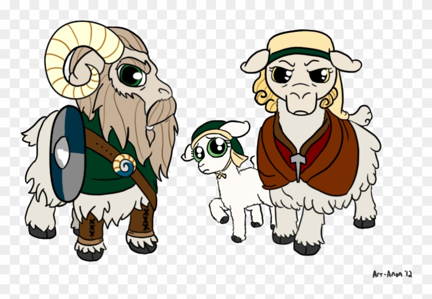 Aa, Ewe, Lamb, Non-pony Oc, Oc, Oc Only, Original Species, - Cartoon Clipart