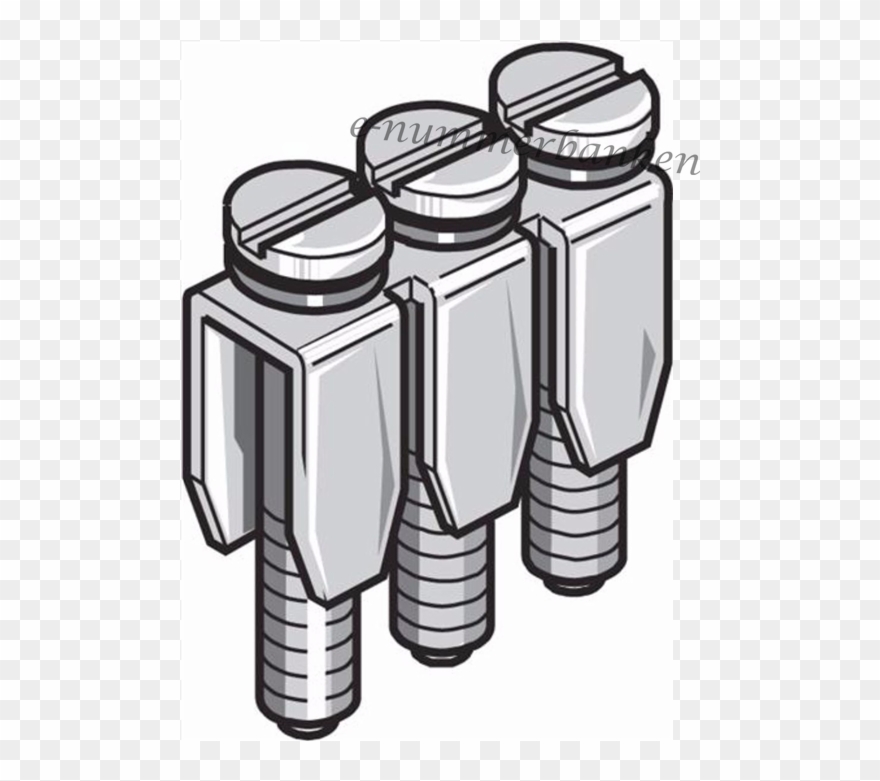 29 257 - Barrette De Jonction 10 Pôles Orange 1 Pc(s) Abb Bjdl5.10-10p ...