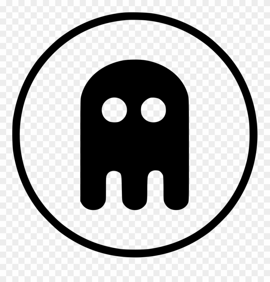 Character Computer Pacman Ghost Fun Entertainment Comments - Home Icon Circle Png Clipart