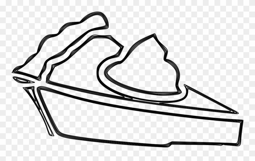 We Always Have At Least One Kind Of Tart Or Pie Available - Line Art Clipart