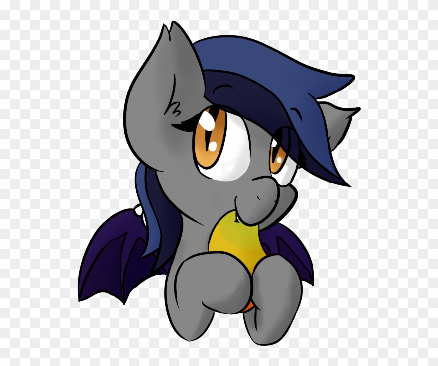 Candel, Bat Pony, Cute, Food, Mango, Oc, Oc Clipart