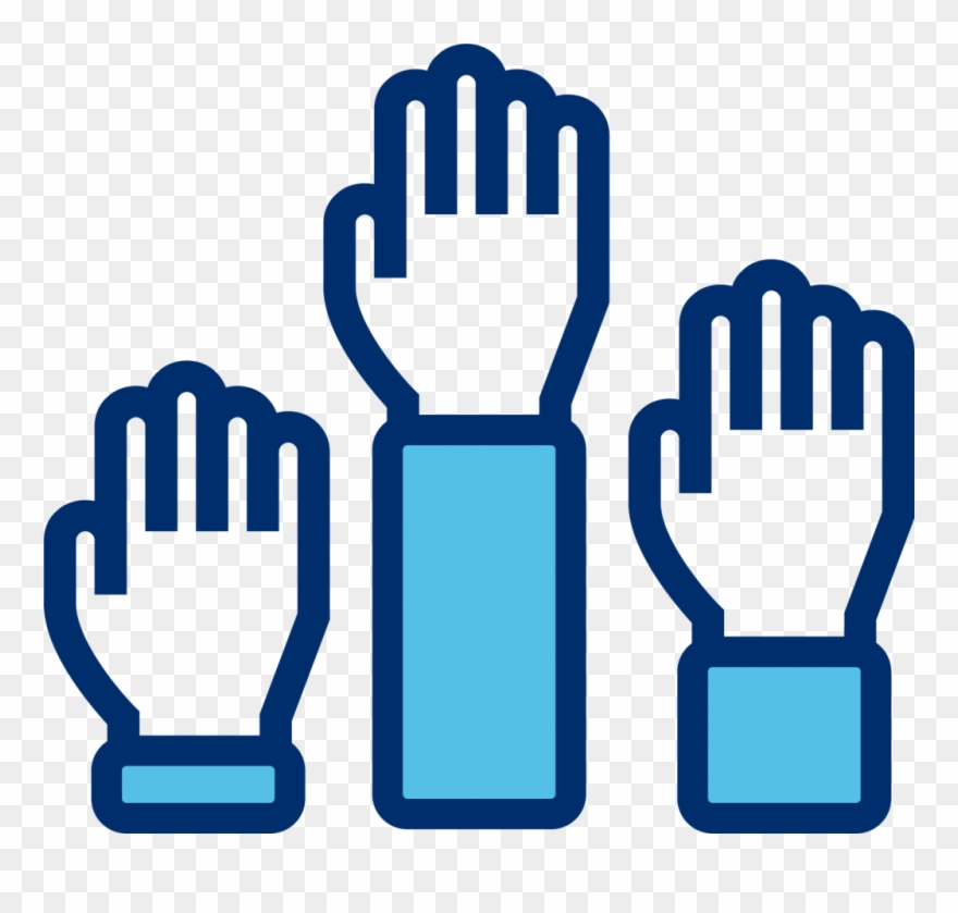 Volunteers Engaged - Levantar La Mano Clipart