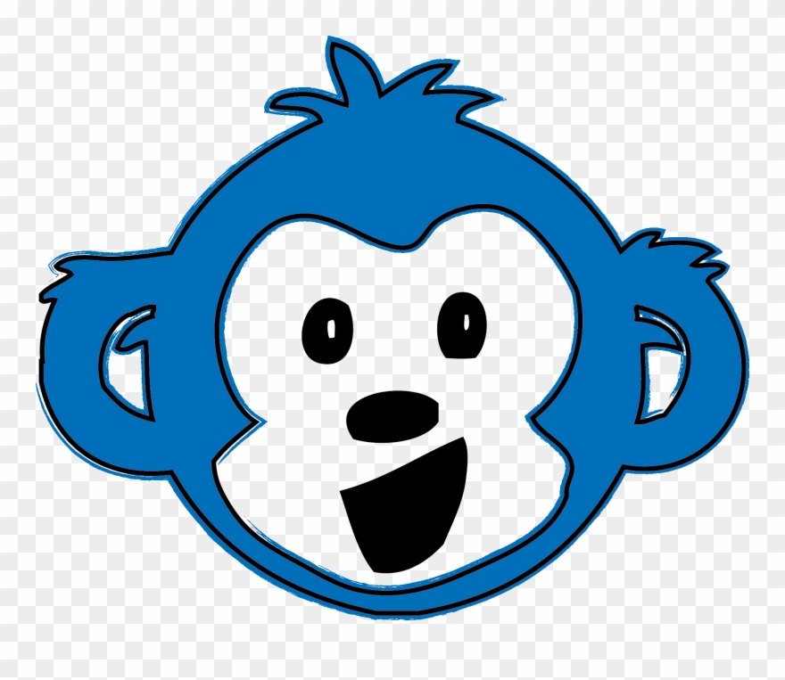 Quiet Your Inner Monkey - Monkey Clipart