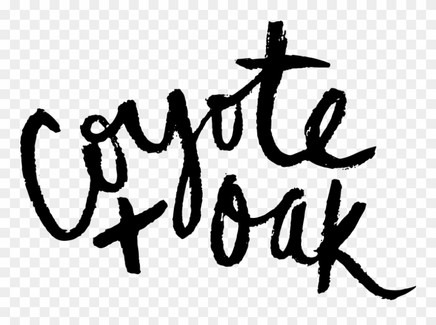 Thank You Notes - Coyote Clipart