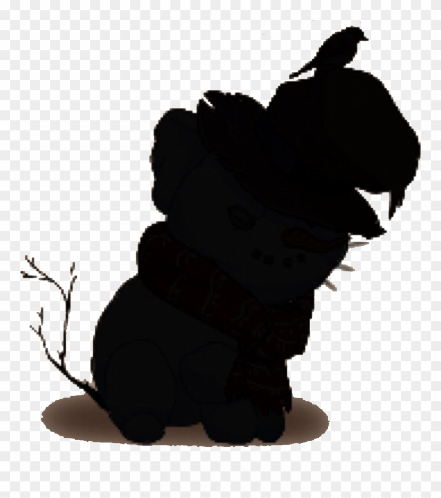Silhouette When Locked Clipart