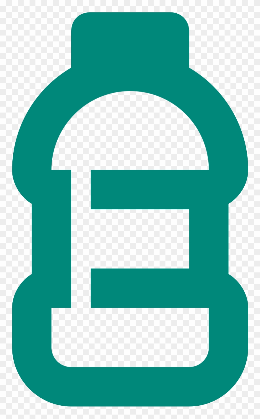 Free Water Bottle Icon - Bottled Water Icon Png Clipart