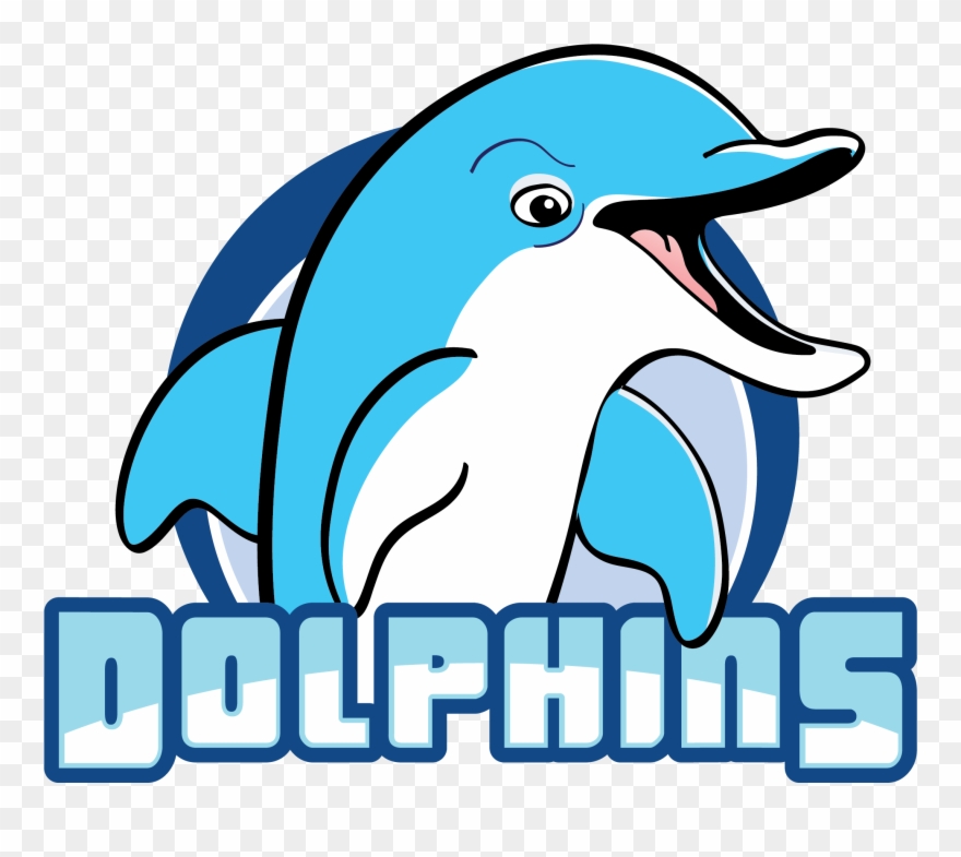 Bq Tball Teamlogo V05 Dolphins1 - Tee-ball Clipart