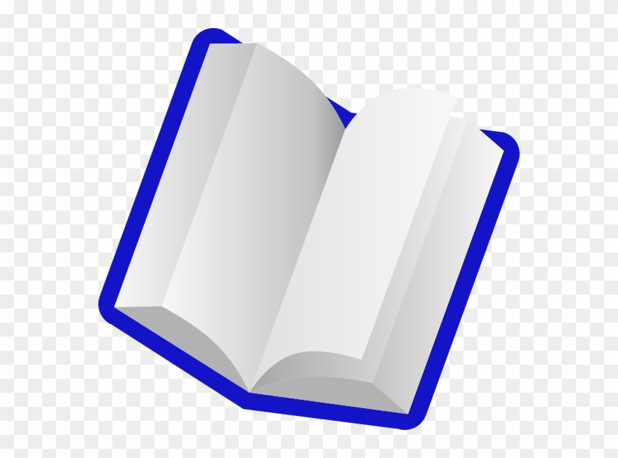 Blue Book Clip Art - Png Download