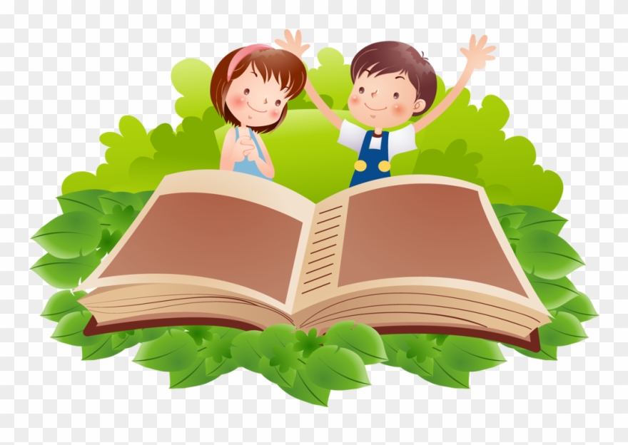 Reading Book Clip Art - Png Download
