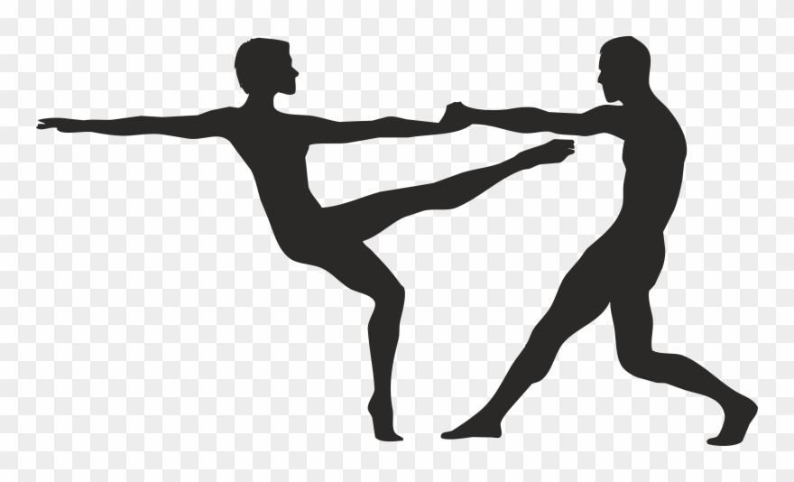 Наклейка На Стену Танцующая Пара В Интерьере, От 100 - Muay Thai Clipart