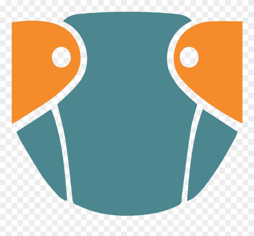 Picture Library Library Baby Formula Youth Pull Ups - Orange Baby Diaper Clip Art - Png Download