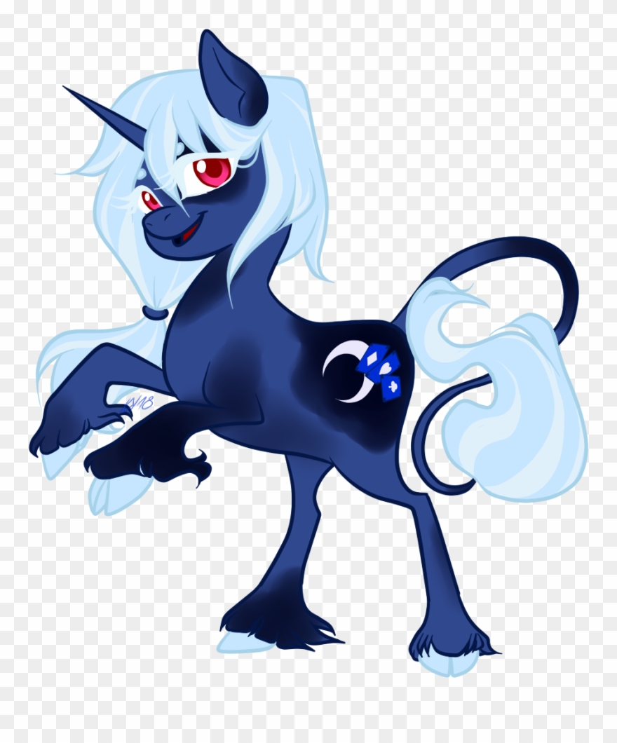 Blue Moon Ver - Cartoon Clipart