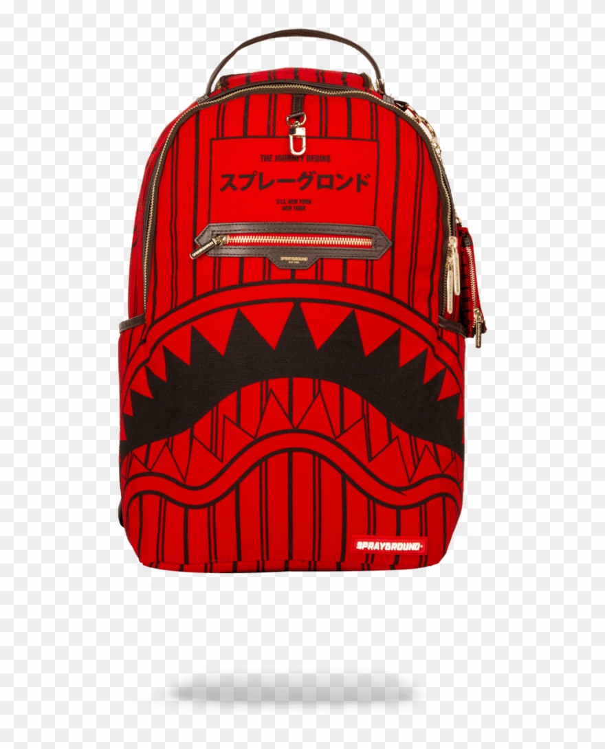 Sprayground- Reverse Sharks In Paris Backpack - Sprayground Reverse Sharks In Paris Clipart