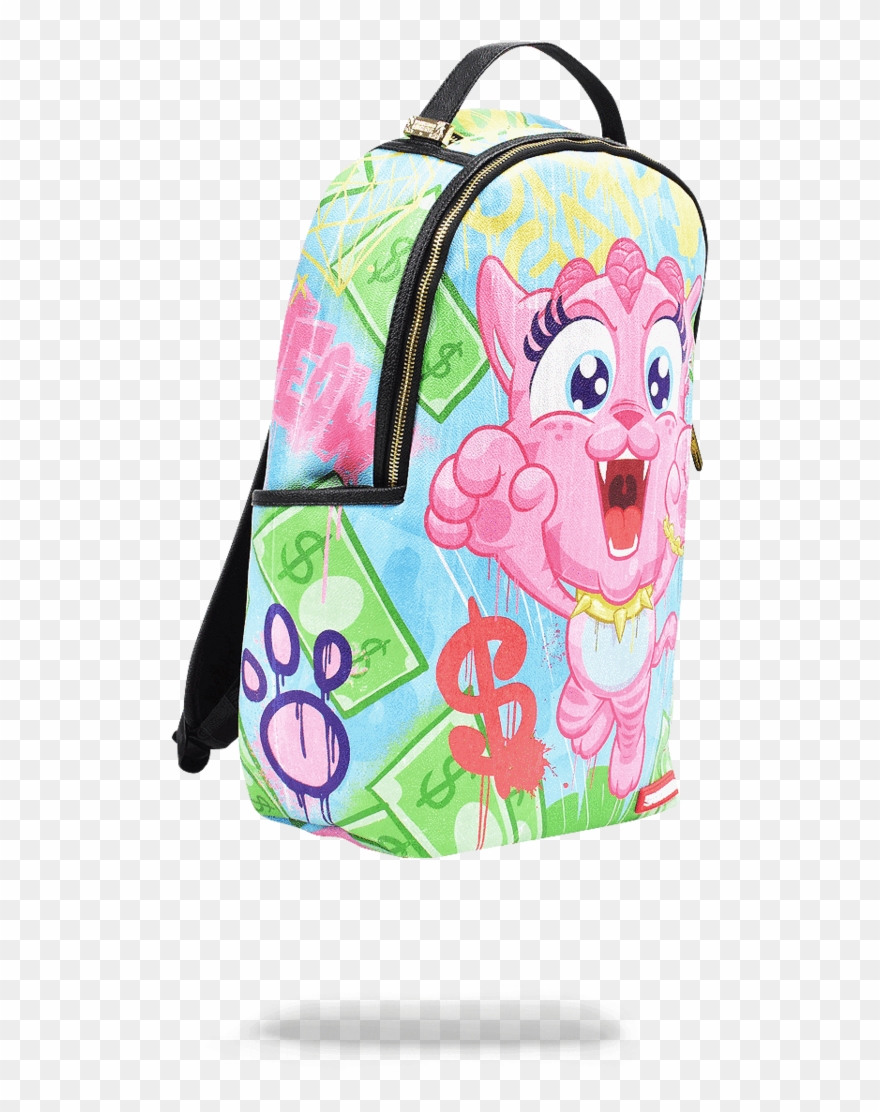Sprayground- Kitten On The Run Backpack - Sprayground Kitten Clipart