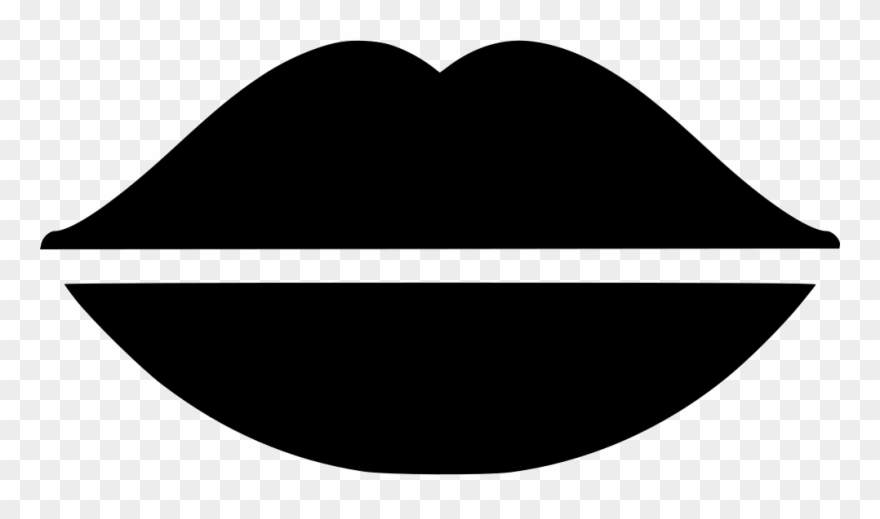 Lips Kiss Comments - Circle Clipart