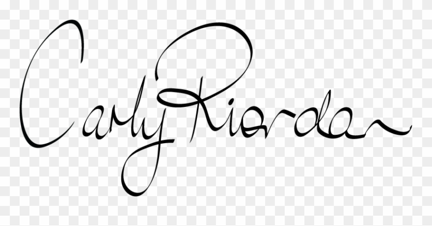 Carly Signature - Signature Clipart