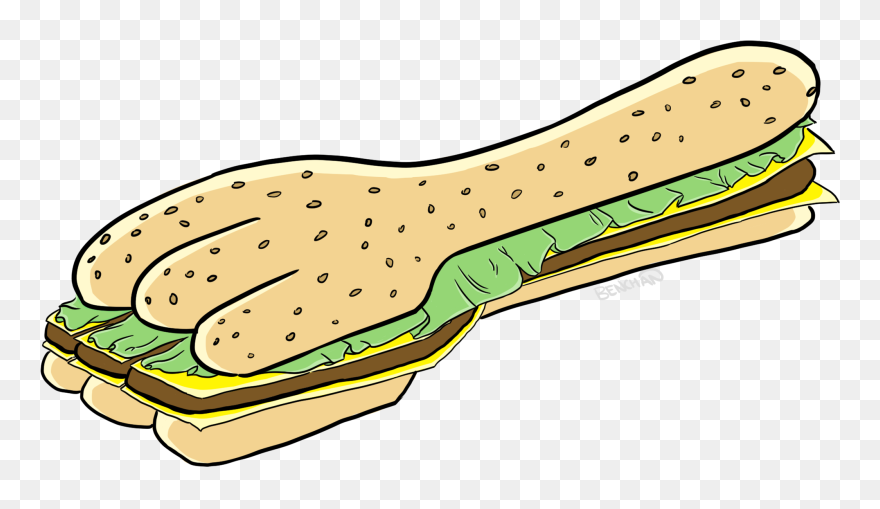 Cheeseburger Fork - Cheeseburger Clipart