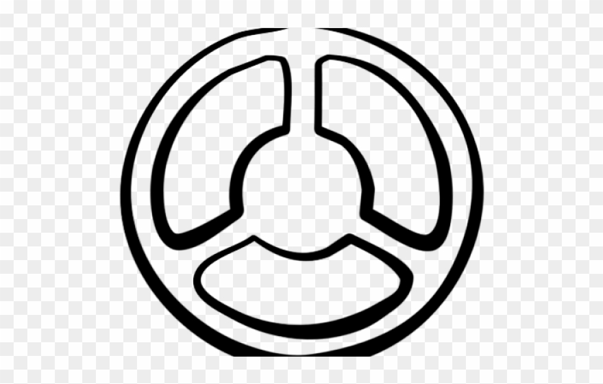 Steering Wheel Clip Art - Png Download
