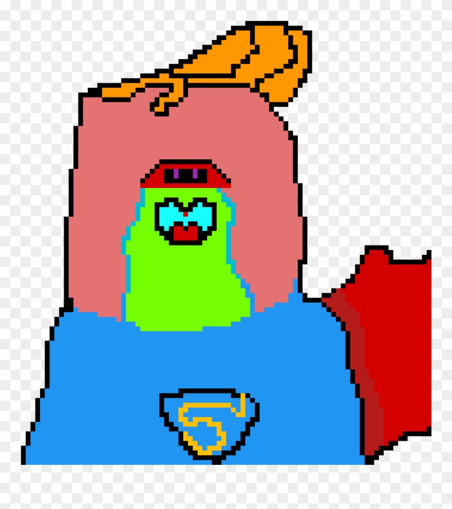 When You Try To Eat Like Superman - Cartoon Clipart