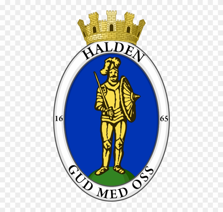 File - Halden Komm - Svg - Halden Coat Of Arms Clipart